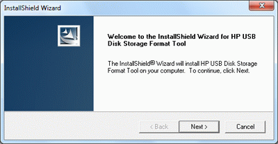 ��������� HP Windows Format Utility