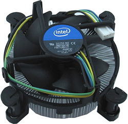 боксовый кулер Intel кулер от Intel в боксовой комплектации процессора